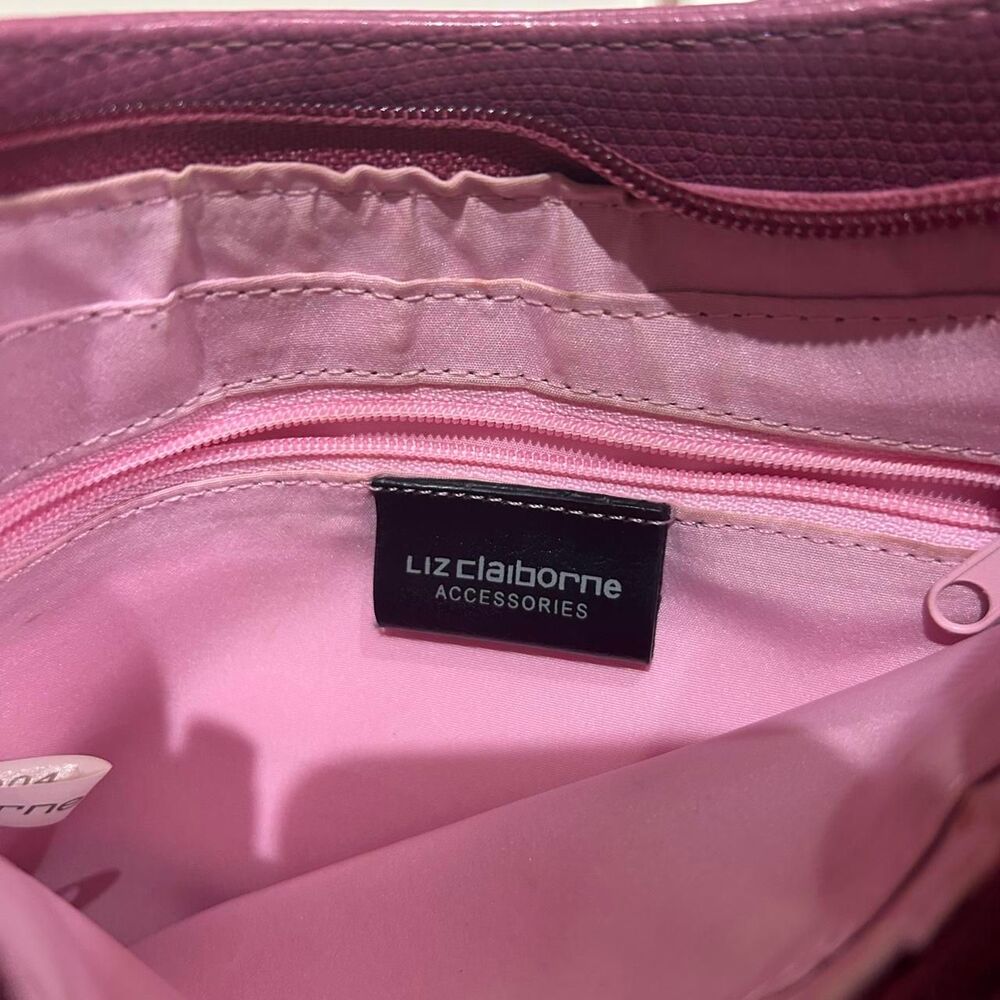 Liz Claiborne pink handbag - Picture 4 of 4